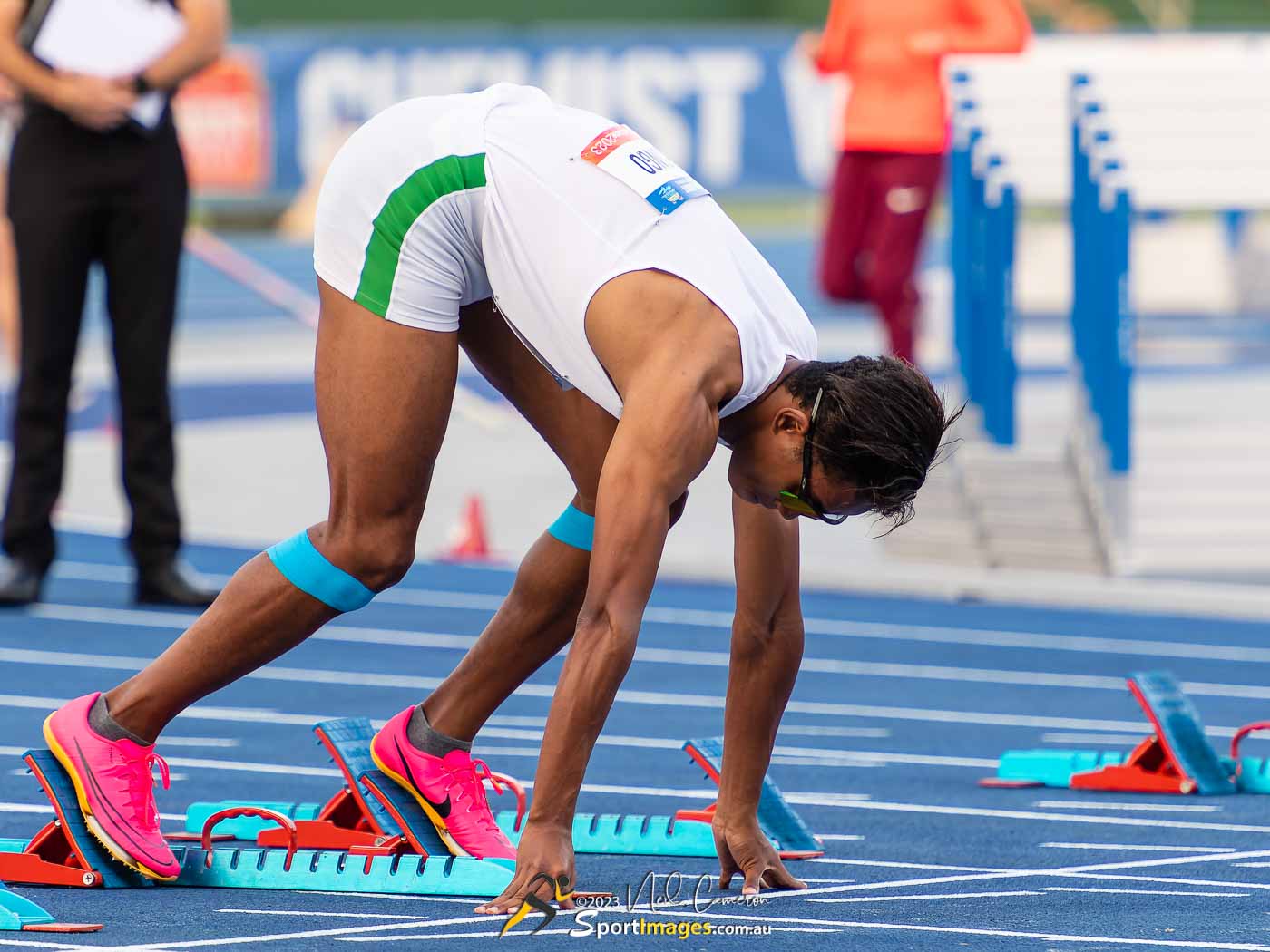 Taju Hongo, Men's 100m B Race